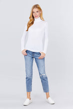 Load image into Gallery viewer, Turtle Neck Rayon Jersey Top

