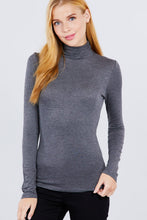 Load image into Gallery viewer, Turtle Neck Rayon Jersey Top
