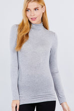 Load image into Gallery viewer, Turtle Neck Rayon Jersey Top
