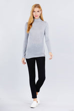 Load image into Gallery viewer, Turtle Neck Rayon Jersey Top
