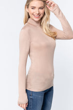 Load image into Gallery viewer, Turtle Neck Rayon Jersey Top
