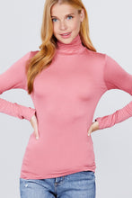 Load image into Gallery viewer, Turtle Neck Rayon Jersey Top
