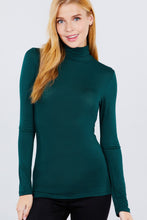 Load image into Gallery viewer, Turtle Neck Rayon Jersey Top

