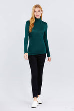 Load image into Gallery viewer, Turtle Neck Rayon Jersey Top
