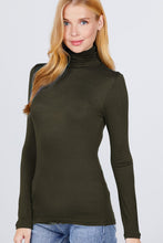 Load image into Gallery viewer, Turtle Neck Rayon Jersey Top
