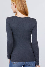 Load image into Gallery viewer, Cotton Jersey V-neck Top
