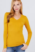 Load image into Gallery viewer, Cotton Jersey V-neck Top
