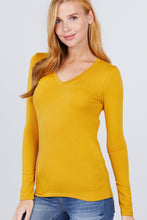 Load image into Gallery viewer, Cotton Jersey V-neck Top
