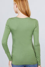 Load image into Gallery viewer, Cotton Jersey V-neck Top
