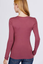 Load image into Gallery viewer, Cotton Jersey V-neck Top
