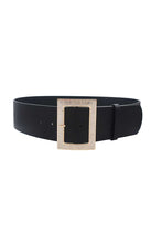 Load image into Gallery viewer, Rectangle Rhinestone Buckle Belt

