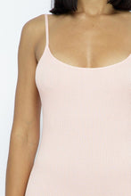 Load image into Gallery viewer, Round Hem Spaghetti Strap Mini Dress
