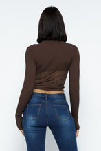 Load image into Gallery viewer, Knit Crop Top With Bottom Mesh
