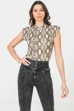 Load image into Gallery viewer, A Printed Knit Bodysuit
