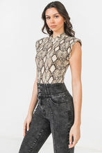 Load image into Gallery viewer, A Printed Knit Bodysuit
