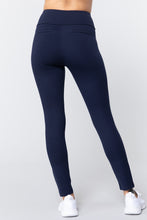 Load image into Gallery viewer, Waist Band Long Ponte Pants
