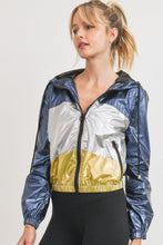 Load image into Gallery viewer, Metallic Colorblock Jacket
