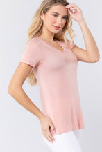Load image into Gallery viewer, V-neck Rayon Jersey Top
