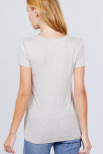 Load image into Gallery viewer, V-neck Rayon Jersey Top
