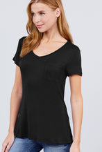 Load image into Gallery viewer, V-neck Rayon Jersey Top
