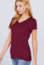 Load image into Gallery viewer, V-neck Rayon Jersey Top
