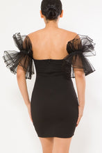 Load image into Gallery viewer, Off Shoulder Short Fashion Dress
