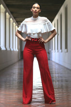 Load image into Gallery viewer, Double Reverse G Buckle Detail Pants
