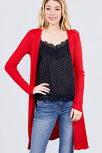 Load image into Gallery viewer, Side Slit Tunic Cardigan
