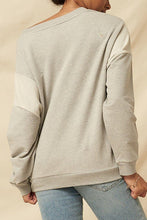 Load image into Gallery viewer, A French Terry Knit Graphic Sweatshirt
