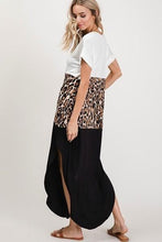 Load image into Gallery viewer, Color Block V Neck Maxi Dress

