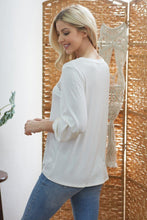 Load image into Gallery viewer, Laced See Through Longsleeve Top
