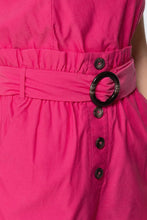 Load image into Gallery viewer, Cami Strp Belted Romper
