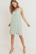 Load image into Gallery viewer, Ruffled Floral Sleeveless Dress
