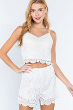 Load image into Gallery viewer, Crochet Lace Woven Short
