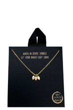 Load image into Gallery viewer, 18k Gold Rhodium Dipped Dainty Necklace
