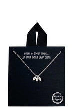 Load image into Gallery viewer, 18k Gold Rhodium Dipped Dainty Necklace
