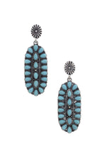 Load image into Gallery viewer, Western Style Oval Earring
