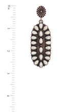 Load image into Gallery viewer, Western Style Oval Earring

