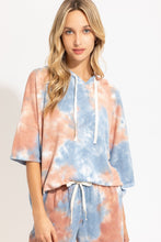 Load image into Gallery viewer, Knit Tie Dye Hoodie

