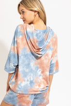 Load image into Gallery viewer, Knit Tie Dye Hoodie
