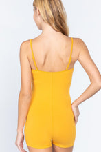 Load image into Gallery viewer, Cami Cotton Jersey Mini Romper
