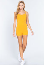 Load image into Gallery viewer, Cami Cotton Jersey Mini Romper
