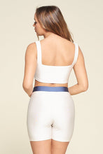 Load image into Gallery viewer, Two Piece Top And Biker Shorts Set
