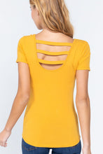 Load image into Gallery viewer, Short Slv Top W/zipper Pocket
