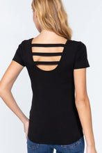 Load image into Gallery viewer, Short Slv Top W/zipper Pocket
