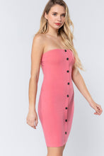 Load image into Gallery viewer, Button Down Tube Mini Dress
