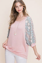 Load image into Gallery viewer, Solid French Terry Fashion Top
