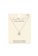 Load image into Gallery viewer, Dainty Rhinestone Skull Necklace
