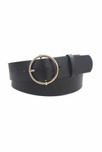 Load image into Gallery viewer, Half Textured Circle Buckle Belt
