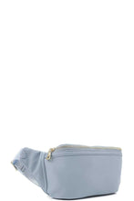 Load image into Gallery viewer, Plain Zipper Waist Fanny Pack
